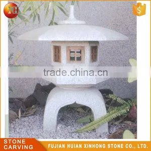 Best Sell Medium Oriental Japanese Kodayi Rokkaku Yukimi Stone Lantern thumbnail-1