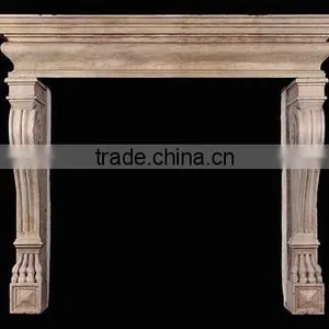 Italian Style Marble Carving Fireplace thumbnail-3