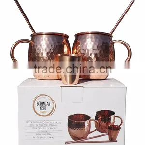 Copper Moscow Mule Mugs for Vodka thumbnail-4