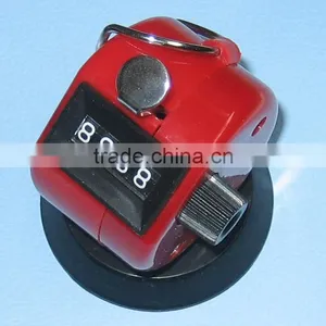 Desk Mechanical ABS Tally Counter UIC-1000 Red thumbnail-2