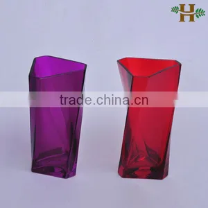 Cheap Colored Twisted Glass Vases thumbnail-1