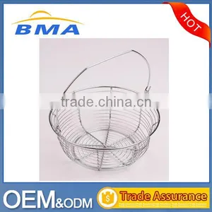 Wholesale Fruit And Vegetable Steel Wire Basket,Fruit Basket,Stainless Steel Fruit Basket thumbnail-1