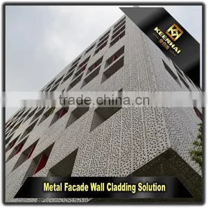 Facade Panel Laser Cutting Aluminium Decorative Wall Panel Outdoor thumbnail-1