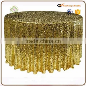 Elegant Royal 100% Polyester Sequin Table Overlay for Table thumbnail-2