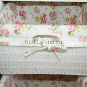 Beautiful and Practical Cabinet With Wooden and Wicker Drawer thumbnail-5