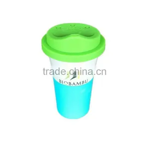 Natural Ecological Compostable Bamboo Fiber Coffee Mug Cup thumbnail-1
