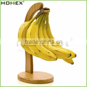 Bamboo Fruit and Banana Stand With Hanger/Homex_FSC/BSCI Factory thumbnail-1