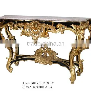 Luxury Console Table With Frame Mirror for Living Room Decor thumbnail-6
