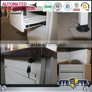 Durable Metal Study Table Steel Office Table Office Boss Table thumbnail-4