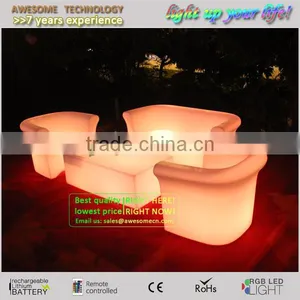 Large Single Couch Sofa With Led Lights for Lounge thumbnail-6