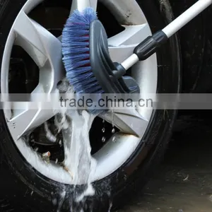 Car Wheel Cleaning Brush With Telescopic Handle thumbnail-1