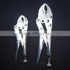 5" 7" 10" Curved Jaw Locking Pliers Lock-Grip Plier thumbnail-1