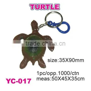 Sell Promotional Soft PVC Turtle Animal Key Chain thumbnail-1