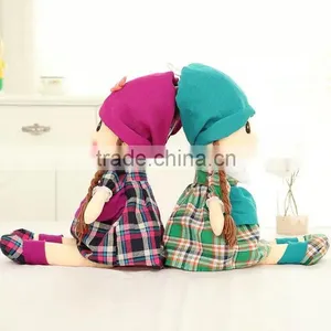 Beautiful Plush Girl Toys for Kids Manufacture thumbnail-2