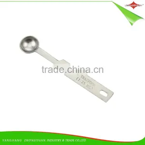 ZY-L2004 Wholesale High Quality 4pcs Stainless Steel Measuring Spoon Set for Cooking Tools thumbnail-3