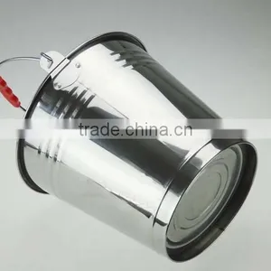 Galvanized Buckets Galvanized Pail With Handle Metal Bucket thumbnail-2