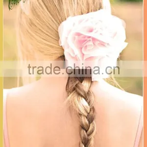 Artificial Flower for Hair Real Touch Rose Decorations thumbnail-1