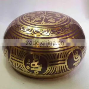 Best Selling Symbolic Colored Meditation Singing Bowl thumbnail-4