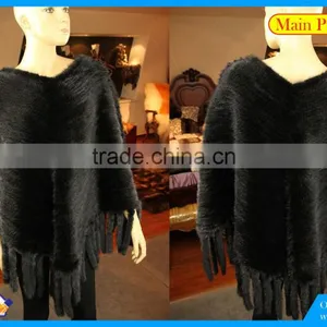 High Quality Knitted Mink Shawl thumbnail-4