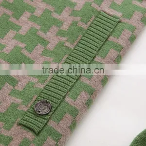 Latest Sweater Designs Knitted Sweater Men Cardigan thumbnail-5