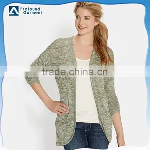 Wholesale Women Sweaters Cardigans With Pockets thumbnail-1