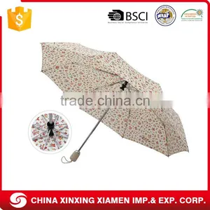 Custom Waterproof Windproof New Design Auto Open And Close Umbrella For Lady thumbnail-1