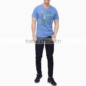 New Design of Men t Shirt, Short Sleeve, Custom T-shirt Printing thumbnail-3