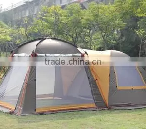 T22 Double Big Camping Tent 2 Room Family Tent 3-4 People thumbnail-6