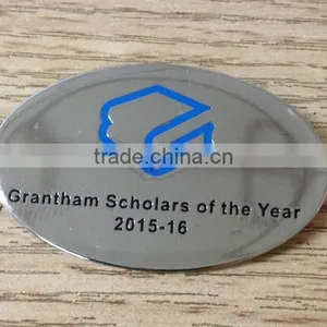 Custom Basketball Design Emblem Badge Charms Diy Metal Basketball Badge for Fans Souvenirs 2017 thumbnail-6