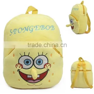 Fashion! Yellow Cartoon School Bag Cheap Backpacks With Wheels Backpack Child thumbnail-1