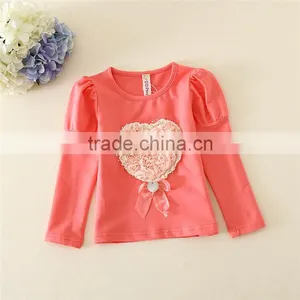 Undershirts of 90-130cm for Girls, Spring / Winter Undershirts for 2-6years Children, Undershirts With Low Price for Kids thumbnail-1