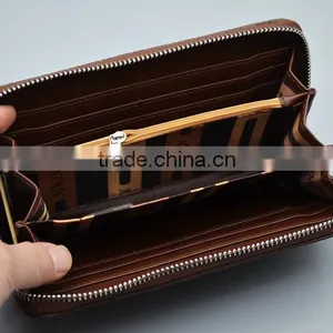Hot Selling New Fashion Man Trending Clutch Wallet With Zip Coin Pocket thumbnail-5