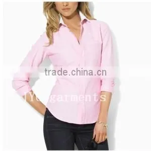 OEM Price Distributor Wholesale Slim Fit Fashion Ladies Plaid Blouse and Shirts thumbnail-3
