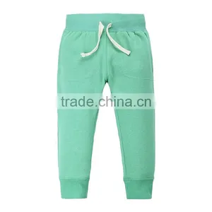 100% Cotton Knitted New Model Wholesale Fashion Design Pocket Cargo Kids Pants thumbnail-6