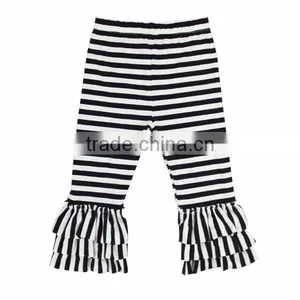 Kaiyo 2015 New Style Wholesale Striped Benny Ruffle Pants thumbnail-4
