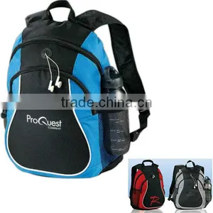 Coil Backpack - Has a Large Zippered Main Compartment With Headphone Port, Padded Back Panel and Comes With Your Logo. thumbnail-1