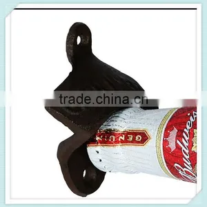 Hanging Hook Beer Bottle Openers Mount Copper Cap Metal Retro thumbnail-2