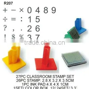 (R207) 27PC CLASSROOM STAMP SET thumbnail-1