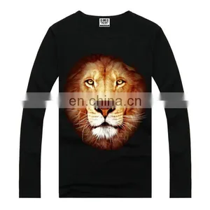 Lion Head Bulk Wholesale t Shirts,custom Printed t Shirts thumbnail-1
