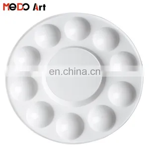 Watercolor Painting 11 Well Round Plastic Palette thumbnail-2