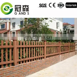 2017 Outdoor An-ti Termites Waterproof Decorative Garden Wpc Fence Composite Railing thumbnail-3