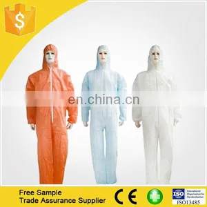 Disposable SF White Coverall Non Woven For Protective thumbnail-3