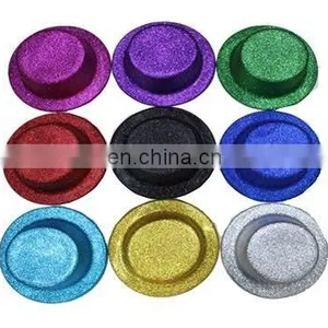 04604A PVC Glitter Small Top Hats thumbnail-1