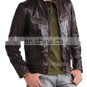Stylish Mens Genuine Leather Jackets thumbnail-1
