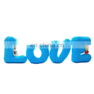 Wedding Gift LOVE Letter Shape Decorated Pillow Bedding Pillow thumbnail-1