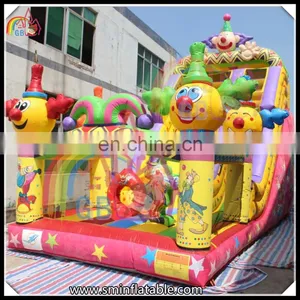 Popular Large Inflatable Clown Dry Slide,used Slide for Kids,design Inflatable Slide thumbnail-2