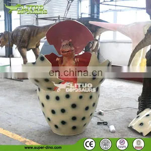 Museum Excibition Life Size Dinosaur Egg Replica thumbnail-4