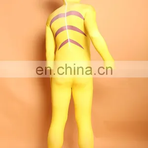 2016 Full Body Pikachu Pokemon Lycra Spandex Zentai Unisex Party Cosplay Suit thumbnail-3