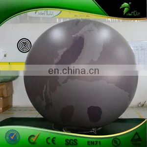 3 m Diameters Inflatable Moon Balloon Inflatable LED Lighting Balloon Inflatable Helium Advertising Out Door Promotion thumbnail-2