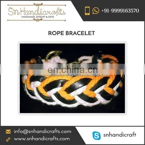Unbelievable Price Elegant Look Rope Knot Bracelet for Party Wear thumbnail-1